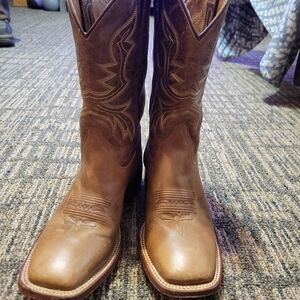 Shyanne Brown Heeled Boots